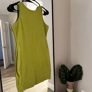Apple Green Tank Mini Dress Never Worn